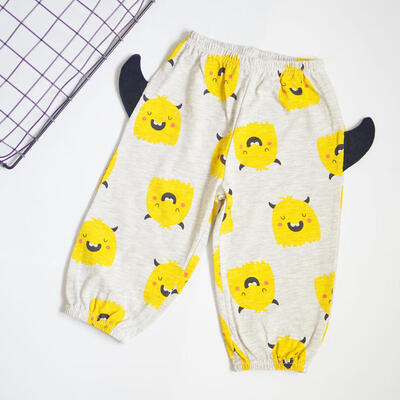 

Toddler Kids Casual Loose Pants Autumn Boys Cartoon Animal Flare Trousers