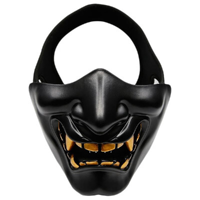 

Half Face Mask Lower Face Protective Mask for Camping Games Cosplay Party