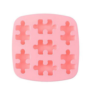 

Silicone Jigsaw Mold Chocolate Fondant Ice Lattice Craft Cake Decor Baking Tool