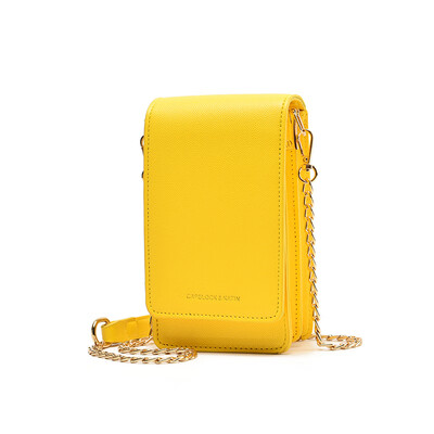 

Summer womens new fashion Korean version of fashion simple one shoulder slant bag summer mobile phone