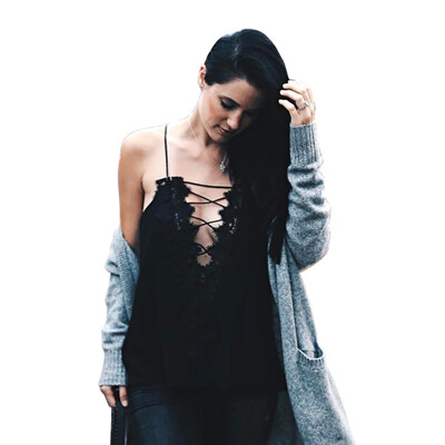

2017 New Arrival Sexy Women Deep V Lace Vest Top Summer White Shirts Female Camis Sleeveless Clothing W1