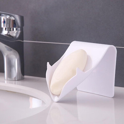 

Suction Cup Home Bathroom Wall Shower Soap Holder Drain Plate Dish Container