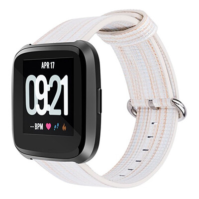 

〖Follure〗Fine Woven Nylon Adjustable Replacement Band Sport Strap For Fitbit Versa