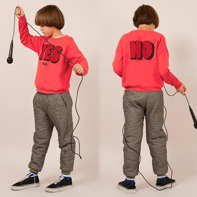 

Toddler Baby Boys Girls Long Sleeve Cartoon Letter Print Tops Outfits Clothes