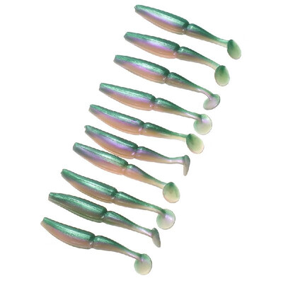 

Lixada 10pcs 75cm33g T Tail Fish Type Soft Fishing Lure Soft Lure Soft Bait Sea Fishing Lure