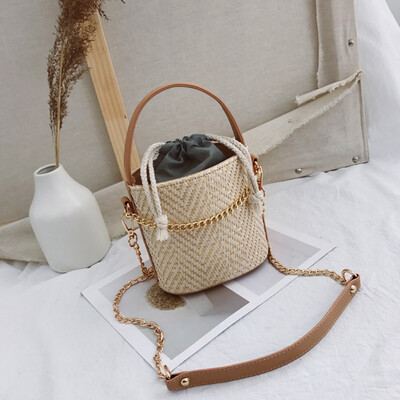 

Tailored Womens Chain Crossbody Bohemia Crossbody Knit Tote