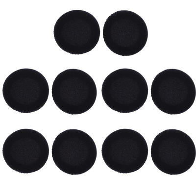 

10 x 55mm Foam Pads Ear Pad Sponge Earpad Headphone Cover For Headset 215
