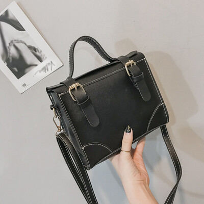 

Tailored Fashion Ladies Leather Solid Color Personality Shoulder Handbag Messenger Bag