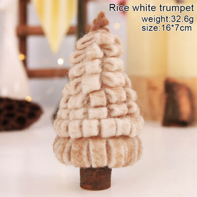 

New Christmas Decoration Windows Innovative Wool Felt Bell Christmas Tree Window Decoration Ornaments Home Decoration Accessories