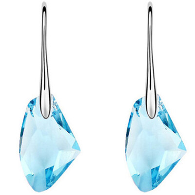 

New Arrival Brand Wedding Girl Hotsales Factory Wholesale Austrian Crystal Drop Earrings