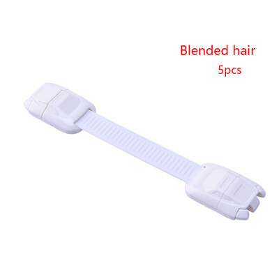 

5PCSSet Random Color Safety Care Plastic Lock Drawer Door Cabinet Cupboard Baby Locks Strap Safe Protection Props