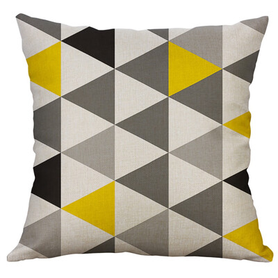 

〖Follure〗Simple Linen Creative Lovely Pillow Cover Pillow Cover Car Pillow Cover