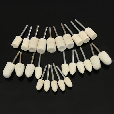 

25x Felt Polishing Buffing Buffer Pad Set Accessories for Rotary Tools