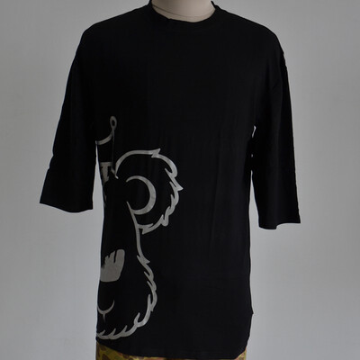 

Yq summer casual cotton short-sleeved T-shirt fashion personality 7343
