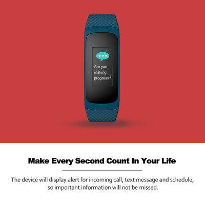 

Zeblaze Plug C Smart Bracelet 085-Inch Always-On Color Display Heart Rate Monitor Fitness Tracker IP67 Waterproof Sports Wristwat
