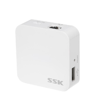 

SSK SW001 Portable Smart Wireless Adapter Storage Extender Personal Cloud Storage WiFi External Drive Auto Backup High Speed