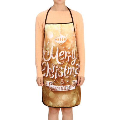 

Tailored Christmas Decoration Waterproof Apron Christmas Dinner Party Apron