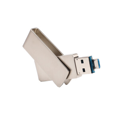 

2 in 1 OTG USB Flash Drive 128GB Capacity U Disk for Smart Phone Memory Stick Pen Drive