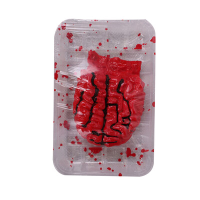 

Tailored Halloween Fake Heart Brain Organ Haunted House Blood Horror Props Trick