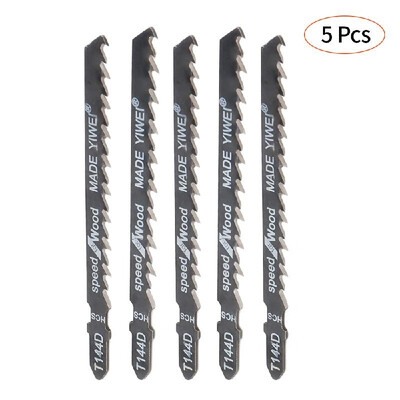 

5 pcs JigSaw Blades Woodworking Curve Saw Power Tools Jigsaw Metal Universal Fine Teeth Medium Tooth Wood Curve Cutting Saw Houtbe