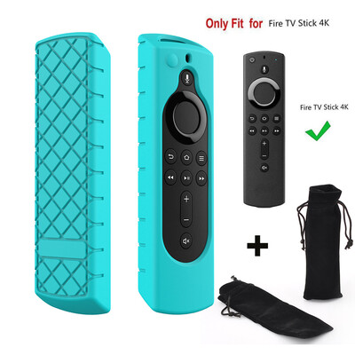 

〖Follure〗For Amazon Fire TV Stick 4K TV Stick Remote Silicone Case Protective Cover Skin