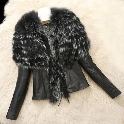 

Tailored Trendy Women Leather Zipper Jacket Slim Biker Motorcycle Coat Punk Outwear