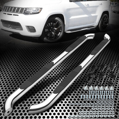 

for 11-18 Grand Cherokee Black Stainless Steel Side Step Nerf Bar Running Boards