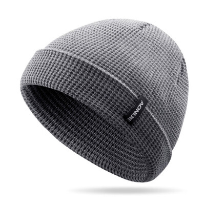 

Men Women Winter Thermal Beanie Hat Kintted Windproof Running Cycling Fashion
