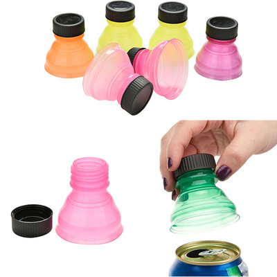 

〖Follure〗12Pcs Soda Saver Pop Beer Beverage Can Cap Flip Bottle Top Lid Protector Snap On