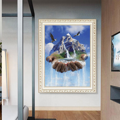 

Gobestart 5D Full Square Dirll Embroidery Paintings Rhinestone Pasted DIY Diamond Painting