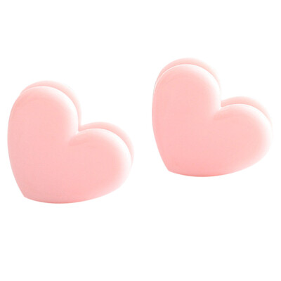

Siaonvr 10 Pink Heart Plastic Peg Paper Clips Holder Craft Message Photo Memo Note