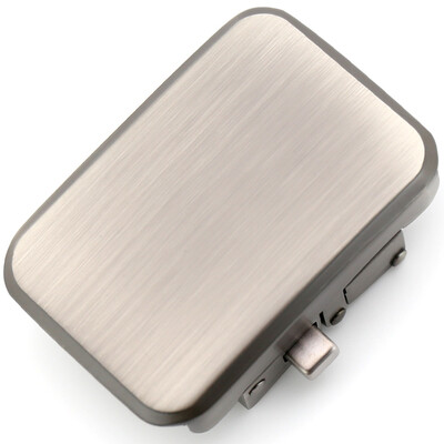 

Simple&generous mens buckle belt head automatic buckle can be customized LOGO belt buckle LY55-561686