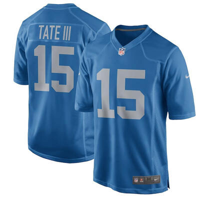 

Youth Football Jersey Detroit Lions Joseph Fauria Blue Game Jersey