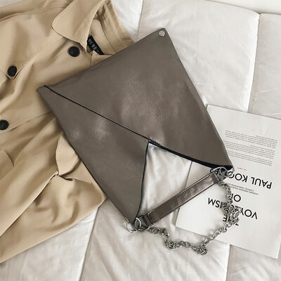 

High-level womens bag chic chain hand-held large-bag new 2019 high-capacity single-shoulder one-shoulder one-shoulder bag