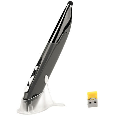 

24G Wireless Touch Pen Mouse 1600 DPI Adjustable USB Handheld Optics Mice
