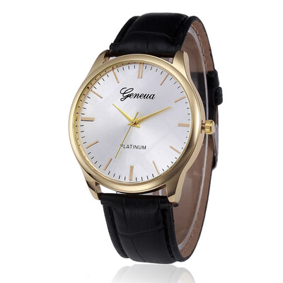 

Fashion Watches Geneva Women Casual PU Leather Bracelet Roman Numeral Quartz Wristwatch Relogio Feminino Montre Femme Clock &Ff