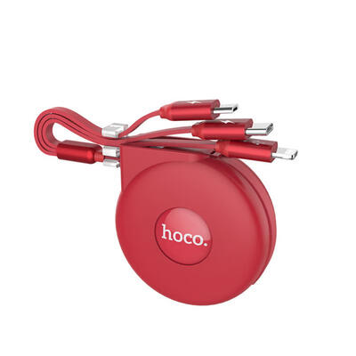 

U50 Charging Cable Fast Data Cable Type-c Retractable Line For IOS Android Device