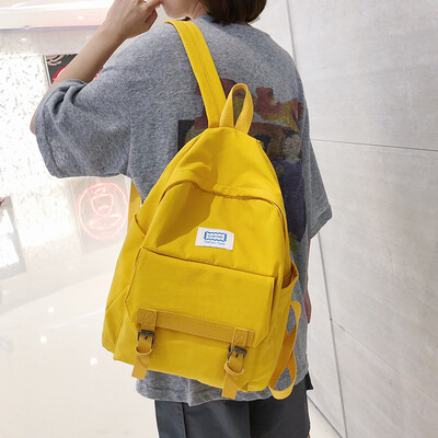 

Large-capacity school bag female high school student backpack Korean version of the ancient girl girl campus wind ins junior high school student backpack