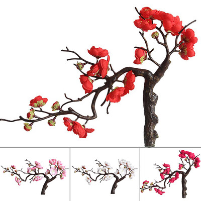 

Artificial Flower Plum Blossom Home Room Garden Decoration Optional Colors Silk