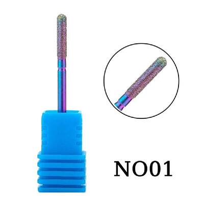 

Metal Grinding Head Professional Nail Drill Polishing Grinding Tool Head Color Plating