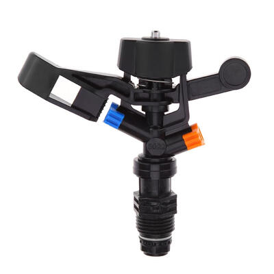 

12 Male Thread 360° Auto-rotate Nozzle 2 Holes Rocker Irrigate Sprinklers