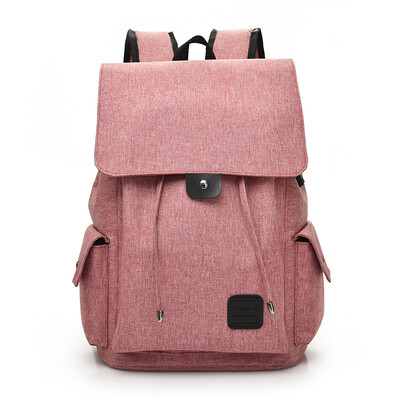 

Fashion mens backpack casual travel bag fashion trend canvas female backpack