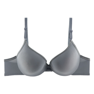 

Toponeto New Fashion Women C Cup Seamless Deep V Gather Adjustment Type Ventilation Bra