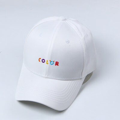 

New color letter embroidered Harada cap children summer outdoor couple sun cap Korean version of fashion baseball cap