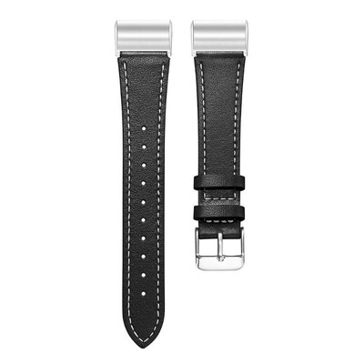 

Leather Adjustable Watchband Smart Bracelet Wrist Strap for Fitbit Charge 3