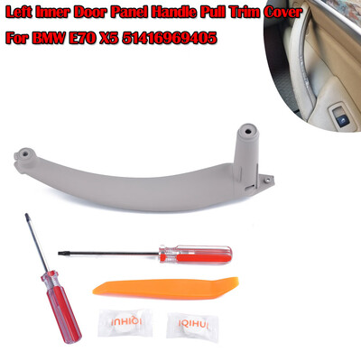 

Tailored Left Inner Door Panel Handle Pull Trim Cover E70 X5 51416969405 w Repair Tool