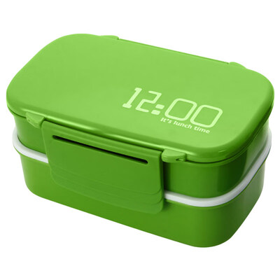 

Portable Large Capacity Double Layer Food Container Microwave Oven Lunch Box