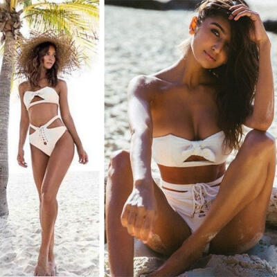 

Womens Bikini Set Bandage Push-Up Padded Swimwear Swimsuit Bathing Brazilian