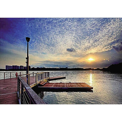 

5D DIY Full Drill Diamond Painting Warm Sun View Cross Stitch Embroidery