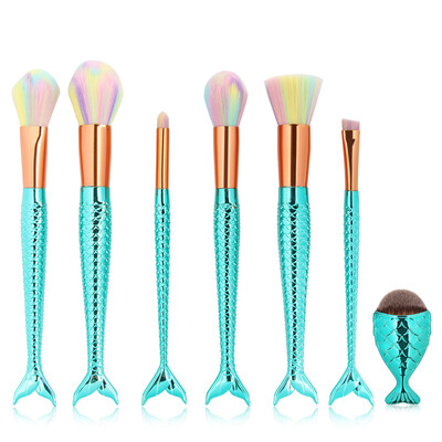 

〖Follure〗7PCS Make Up Foundation Eyebrow Eyeliner Blush Cosmetic Concealer Brushes